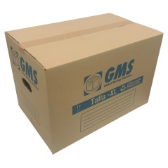 Pack 20 Cajas Mudanzas 55x35x35cm - Talla XL | 67L