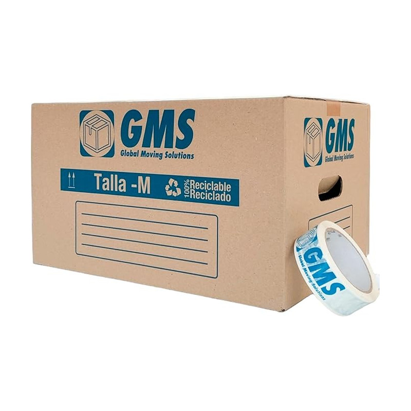 15 Dozen Verhuizingen 43x30x25cm met Tape GMS - Maat M - 32L
