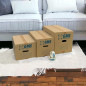 15 Caixas Mudanças 43x30x25cm com Fita GMS - Tamanho M - 32L 15 Caixas Mudanças 43x30x25cm com Fita GMS - Tamanho M - 32L