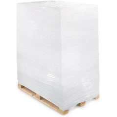 6 White stretch film rolls + applicators