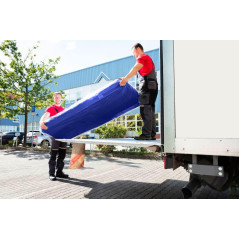 Capa Colchão 150 cm para Mudança | Plástico Reforçado | GMS Global