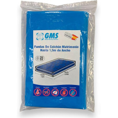 Housse Matelas 150 cm pour Déménagement | Plastique Renforcé | GMS Glo