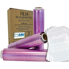 3 rollos film alimentario 30x300m + 50 bolsas cierre | GMS Global