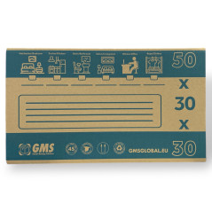 Pack 10 Umzugskartons 50x30x30cm - Größe L | 45L