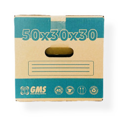 Pack 10 Umzugskartons 50x30x30cm - Größe L | 45L