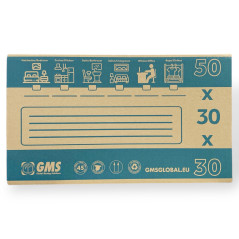 Pack 15 Boîtes Déménagement 50x30x30cm - Taille L | 45L