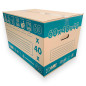 10 Cajas De Cartón Para Mudanzas De 60x40x40cm + Burbuja + Precinto - Talla XXL - 96 Litros | Resistencia Extra 10 Cajas De Cartón Para Mudanzas De 60x40x40cm + Burbuja + Precinto - Talla XXL - 96 Litros | Resistencia Extra