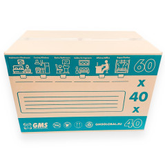 Pack 15 Cajas Mudanzas 55x35x35cm - Talla XL | 67L