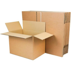 20 Cajas 15x15x15cm Americanas Ultra Reforzadas con Solapa