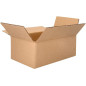 20 Cajas de Cartón 40x30x10cm Ultra Reforzado, Para Almacenaje, Con Solapa, Tipo Americana 20 Cajas de Cartón 40x30x10cm Ultra Reforzado, Para Almacenaje, Con Solapa, Tipo Americana