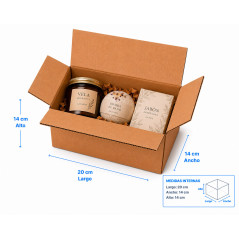 20 Cartons Américains Ultra Renforcés avec Rabats | 20x14x14cm